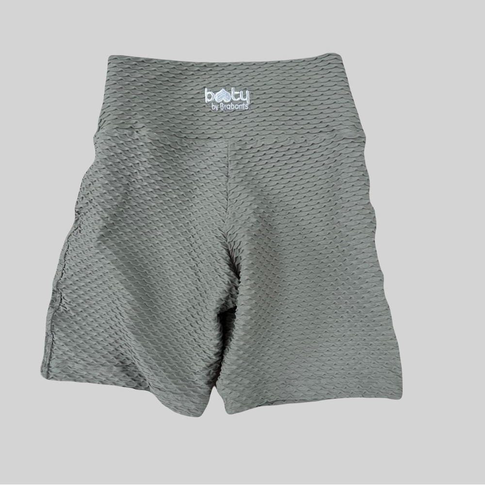 Booty By Brabants Grey Biker Shorts